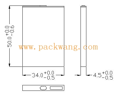 手机电池PACK设计电芯尺寸选用分析