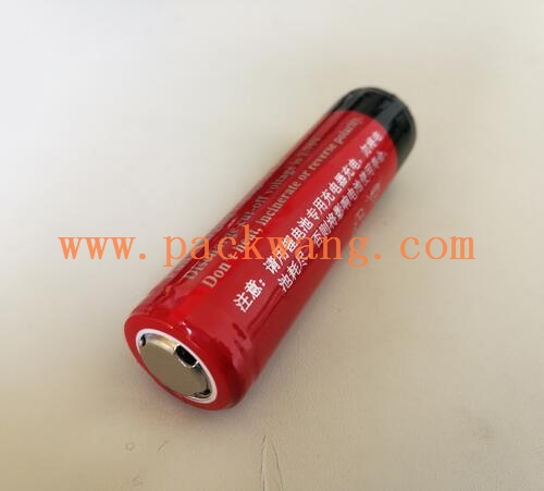 平帽充电手电筒锂电池容量足容，户外手电筒专用的可充电手电筒锂电池