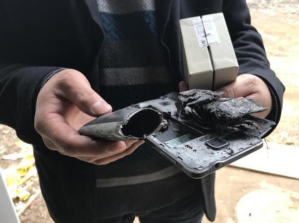 三星手机电池爆炸太突然了，3月9日贵州又一例三星手机电池爆炸事件