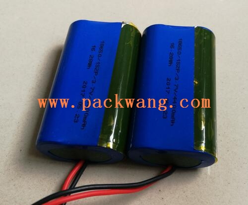 大容量18650锂电池3.7V锂电池组